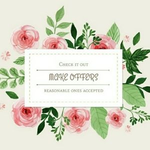 Reasonable offers welcome!